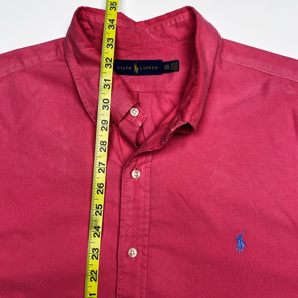 Rose * Polo Ralph Lauren Classic Fit Long Sleeve Button Down Shirt - XXL - Picture 5 of 7